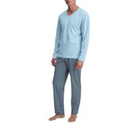CALIDA Cotton Special Pyjama, lang Herren, aus 100% Baumwolle