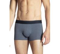 Calida Boxershorts Cotton Stretch mit Elastikbund Baumwolle Blau M Herren