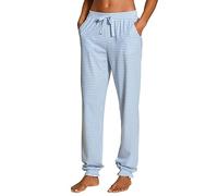 CALIDA Damen, Jogginghose, aus der Serie Favourites Cottage, in Allure Blue, Pyjamahose, Sweatpants, aus 50% Baumwolle