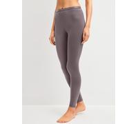Leggings CALIDA "Natural Comfort", Damen, Gr. L (48/50), N-Gr, grau (sparrow braun), Single Jersey, Obermaterial: 92% Baumwolle, 8% Elasthan, eng lang, Hosen Leggings, Cotton-Mix, elastisch, pillingar