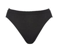 CALIDA Damen Minislip - Iconics, Brief, Baumwolle Schwarz XS (36/38)