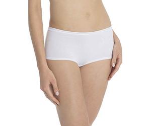 CALIDA Damen Panty Comfort_25127 Panties, Weiß (Weiss 001), 50 (Herstellergröße: L = 48/50)