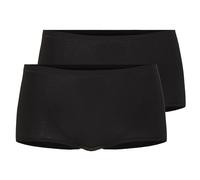 CALIDA Damen Panty-Slip 2er Pack - Natural Comfort, Regular Cut, einfarbig XS Schwarz