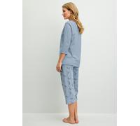 CALIDA - DAMEN Pyjama 3/4 dusty grey - Gr. - M
