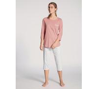 CALIDA - DAMEN Pyjama 3/4 rose bud - Gr. - L