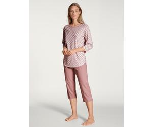 CALIDA - DAMEN Pyjama 3/4 rose bud - Gr. - XS