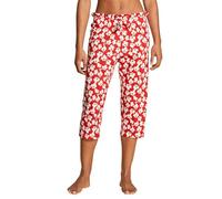 CALIDA Damen, Pyjamahose, aus der Serie Favourites Marine, in Summer red, Loungewear, 3/4 Länge, aus 100% Baumwolle
