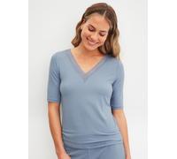 CALIDA - DAMEN Shirt kurzarm aura blue - Gr. - XS