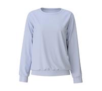 Calida Langarmshirt Favourites aus Baumwolle Hellblau Damen XS