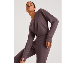 Calida - DAMEN Shirt langarm soft taupe - Gr. - L