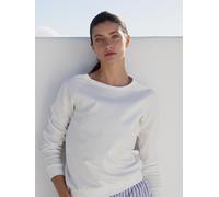 Calida Favourites Langarmshirt Weiß Baumwolle Large Damen
