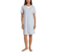 Calida Damen Sleepshirt, aus der Serie Daylight Dreams in blau, Nachthemd, 95% Baumwolle