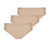 CALIDA Damen Slip 3er Pack - Natural Comfort, Regular Cut, einfarbig XS Beige