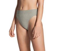 CALIDA Damen Slip - Elastic, High Waist, Softbund, Single Jersey Grau 44/46