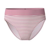 High-Waist-Slip CALIDA "Elastic", Damen, Gr. XS (36/38), rosa (rose print), Single Jersey, Obermaterial: 94% Baumwolle, 6% Elasthan, körpernah, Unterhosen, breiter Softbund, elastisch, Single Jersey,