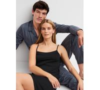 Calida - DAMEN Spaghetti-Nachthemd schwarz - Gr. - XS