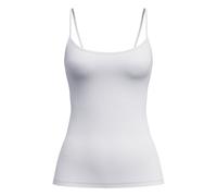 CALIDA Damen Spaghetti-Top - Sleek Skin, Top, Silky Smooth, einfarbig Weiß L (48/50)