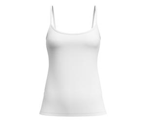 CALIDA Damen Spaghettitop - Essential Cotton, Unterhemd, Top, Jersey, einfarbig Weiß / M (44/46) Calida Damen M (44/46) Weiß