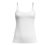 CALIDA Damen Spaghettitop - Essential Cotton, Unterhemd, Top, Jersey, einfarbig Weiß S (40/42)