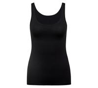 CALIDA Damen Top - Natural Comfort, Unterhemd, Tank Top, Jersey, einfarbig Calida Damen XXS (32/34) Schwarz