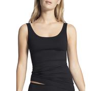 Calida Bodywear Tank Top Natural Comfort Damen Rundhalsausschnitt Baumwolle Schwarz M