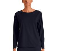 Calida Langarmshirt Deepsleepwear Balancing, temperatur- und feuchtigkeitsregulierend, Damen Blau