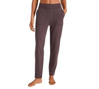 Calida Hose Deepsleepwear Warming Damen mit Seitentaschen, breitem Bund, Merino-Tencel Mix