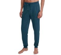 CALIDA Deepsleepwear Warming Hose Herren, mit breitem Bund, wärmender Merino-Tencel™ Mix deep Petrol 52-54