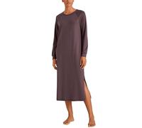 CALIDA Deepsleepwear Warming Langarm-Nachthemd Damen, Länge 120cm, wärmender Merino-Tencel Mix