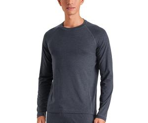 CALIDA DEEPSLEEPWEAR Warming Langarmshirt Herren anthrazit 46-48