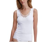 Calida Desire Tank Top Weiß Baumwolle Small Damen