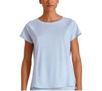Calida DSW Cooling Short Sleeve Sleep Shirt Hellblau Lyocell X-Small Damen