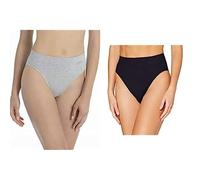 CALIDA Elastic Slip Damen, mit breitem Softbund, High Waist, natürlich atmungsaktive und weiche Single Jersey-Qualität