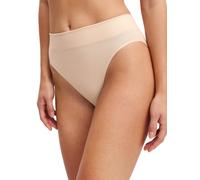CALIDA Elastic Slip, Unterhose Damen, breiter Softbund, High Waist, atmungsaktive Single Jersey-Qualität Rose Teint 44-46