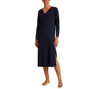 CALIDA Elegant Dreams Langarm-Nachthemd Damen Dark Lapis Blue 32-34