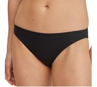 CALIDA Damen Slip - Essential Cotton, Low Cut, Jersey, einfarbig Schwarz XS (36/38)