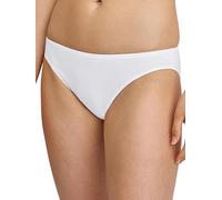 CALIDA Damen Slip Essential Cotton Low Cut – Jersey, 95% Baumwolle/5% Elasthan – Weiß XS