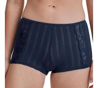 Calida Panty Damen Etude Toujours Pima-Baumwolle, feiner Nadelzug, High-Waist - Peacoat Blue XS