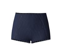 Calida Panty Damen Etude Toujours Pima-Baumwolle, feiner Nadelzug, High-Waist - Peacoat Blue XS