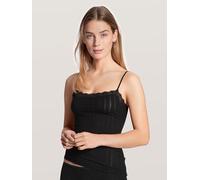 CALIDA Damen Unterhemd 'Etude Toujours' schwarz, Größe XS, 4128299 Schwarz XS