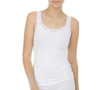Calida Calida Damen Etude Toujours Top ohne Arm aus Baumwolle Unter... L weiss