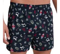 CALIDA Trunk Herren Baumwolle blau gemustert, 7 (XL)