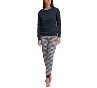 CALIDA - WOMEN Pyjamas with cuff dark sapphire - Gr. - XS
