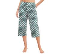 CALIDA Favourites 3/4-Pyjamahose Damen North sea Green 44-46