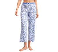 Calida Damen Hose 7/8 Favourites, Interlock, hautfreundlich, pflegeleicht, XS, Persian Jewel