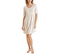 CALIDA Favourites Balance Nightshirt Star White Flowers, 1 Stück, Größe 48-50