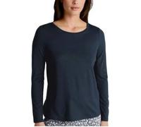 Calida Favourites Butterfly Long Sleeve Shirt Marine Tencel X-Small Damen