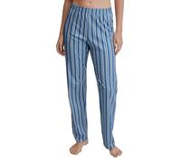 Calida Hose Favourites Sleep Long Pants Baumwolle blaugestreift Damen XS