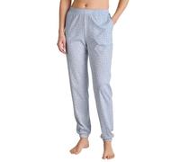 Calida Schlafhose Favourites Baumwolle Hellblau pflegeleicht Damen XL