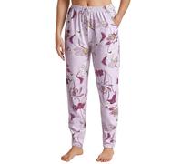CALIDA Favourites Hose Damen, mit Seitentaschen, aus 100% Supima Baumwolle | Hose mit Bündchen, seidig weich, temperaturausgleichend und geschmeidig